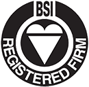 BSI Registred firm logo
