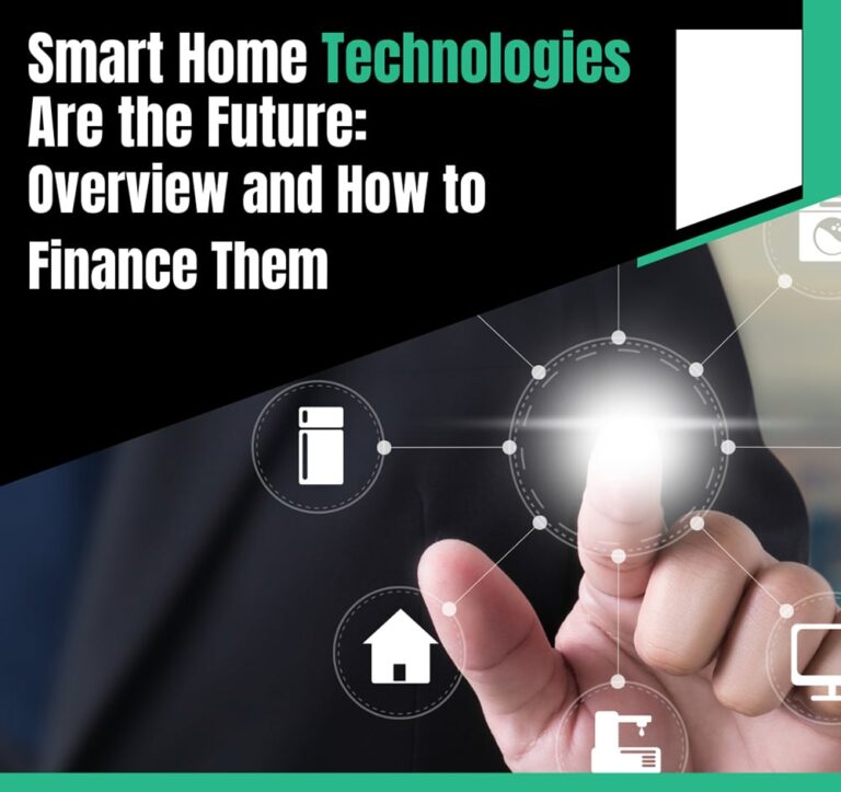 Smart Home Technologies Are the Future: Overview and How to Finance Them