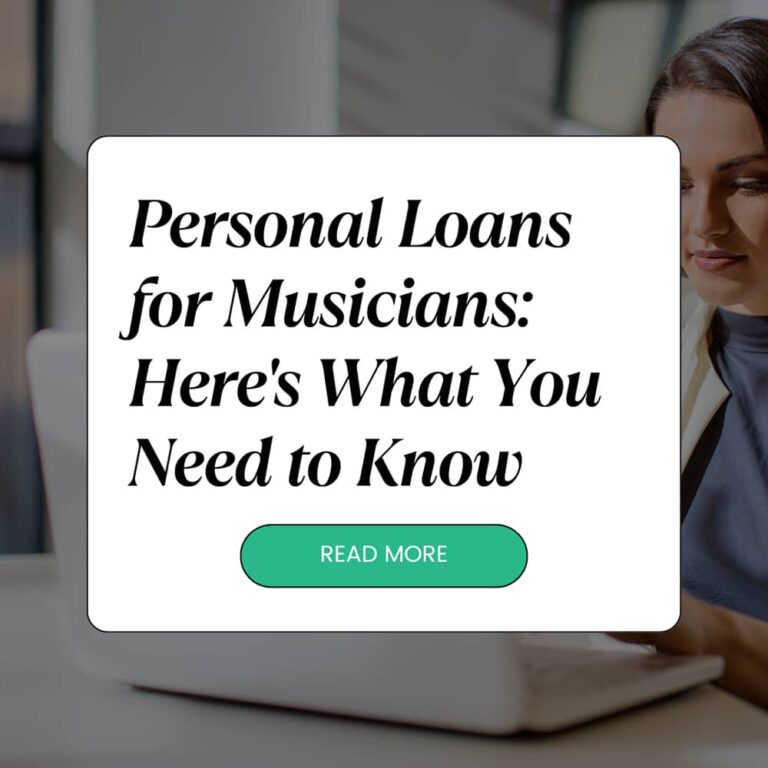 Personal Loans for Musicians: Here’s What You Need to Know