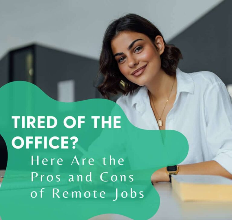 Tired of the Office? Here Are the Pros and Cons of Remote Jobs